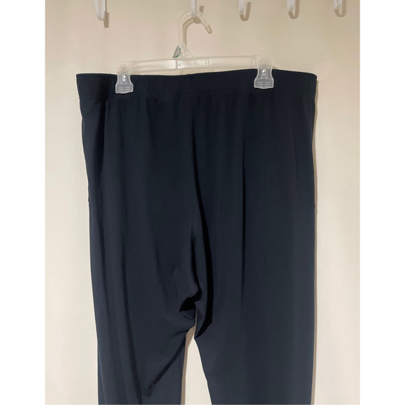 NWOT Women's Nike Dri-FIT Black & White Swoosh Track Pants Joggers XXL - Picture 7 of 10